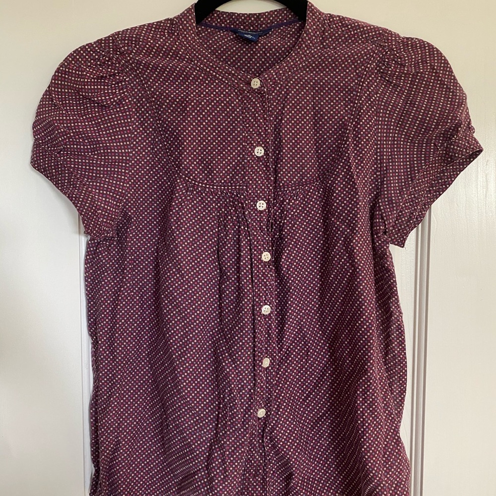 American eagle dot blouse